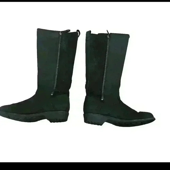 Teva Women's Black Ellery Waterproof Tall Boot 8 - Picture 5 of 15